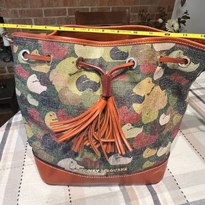 Dooney and Burke camo Duck Dynasty inspired bag in great shape.